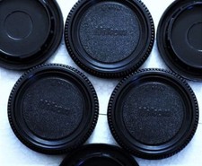 3 X Tappi corpo Nikon vecchio stile per tutte le fotocamere Nikon DSLR/SLR/FILM. Spedizione USA!