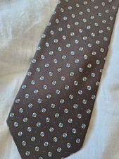 E Marinella Brown Tie - Pure