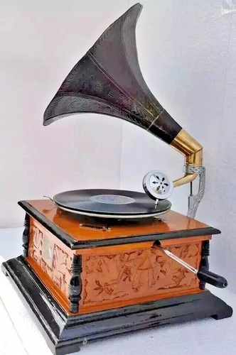 Grammofono vintage - vintage,