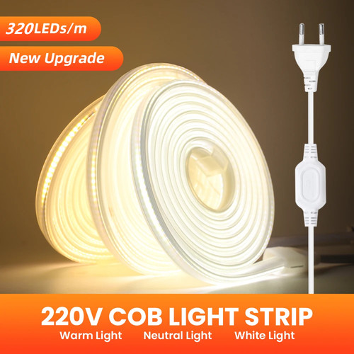 Striscia led cob - 220, v