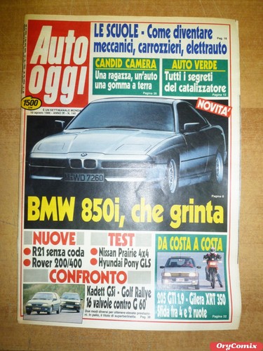 Auto oggi anno n - -,