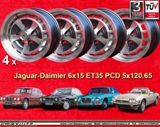 4  Cerchi Jaguar Daimler 6x15