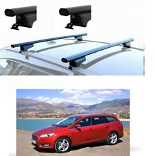 BARRE PORTATUTTO ACCIAIO G3 FORD FOCUS SW ANNO 2012 CON RAILS SERRATURE POLICAR 