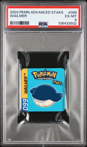 Wailmer staks 099 pokemon - #099,