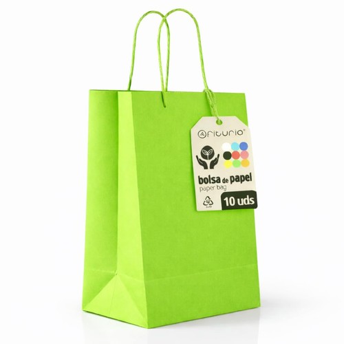 Borse carta verdi - borse,