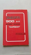 DUCATI 900 SD Darmah Sport Desmo 1980 manuale uso originale ITALIANO moto 