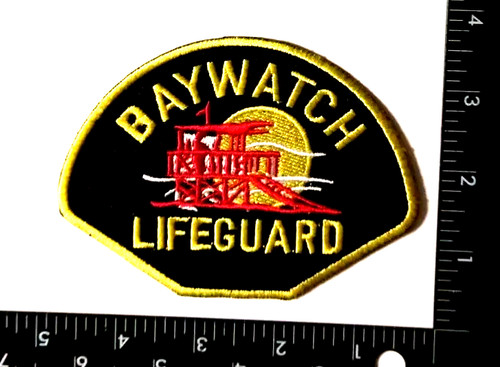 Patch baywatch bagnino rosso - baywatch,