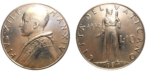 Lire pivs xii 1952 - lire,