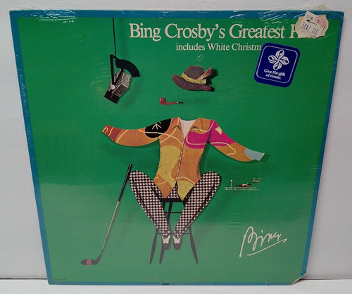 Bing crosby greatest hits lp - crosby:,