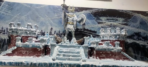 Diorama myth cloth saint - cloth, seiya