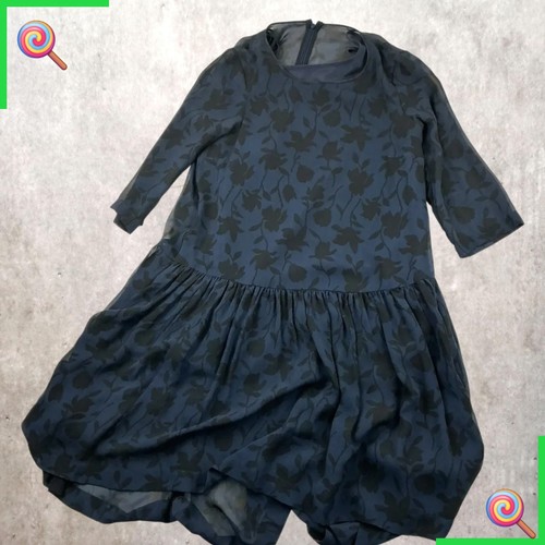 Max blu nero vestito - max&co,