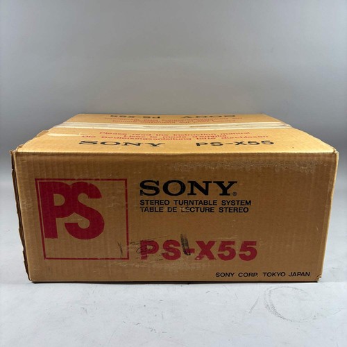 Giradischi stereo sony x55 - giradischi, ps-x55