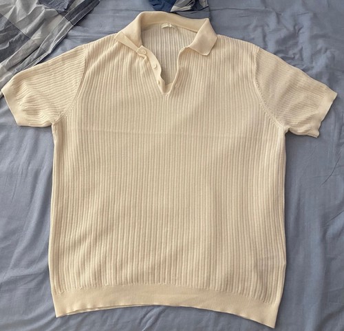 Polo zara bianca regular - polo,