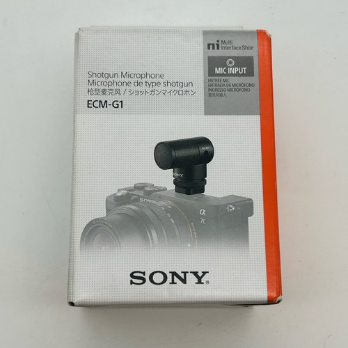 Sony ecm shotgun - sony, microfono