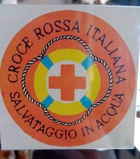 Adesivo Vetrofania croce Rossa