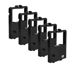 5 Rubans encreur pour NEC Dot-Matrix Printer PINWRITER P 20 noir
