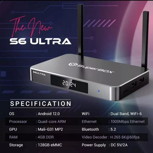 Pacchetto superbox ultra tv - s6,