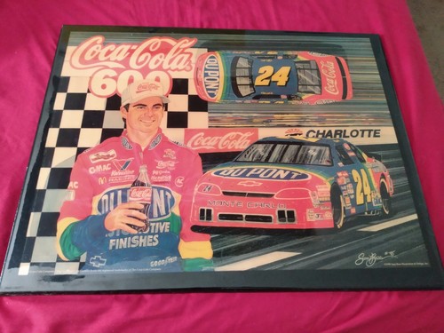 Quadro legno jeff gordon - quadro, in