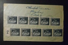 GERMANY  Generalgouvernement POLONIA REICH 1941"Hitler 2gr.x12 su lettera Krakau