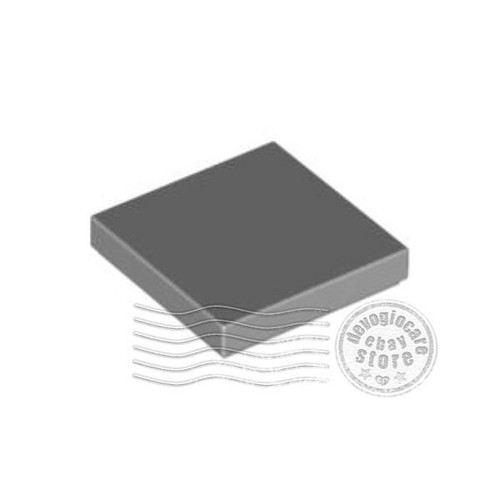 Lego 3068 piatto 2x2 - 2x, grigio