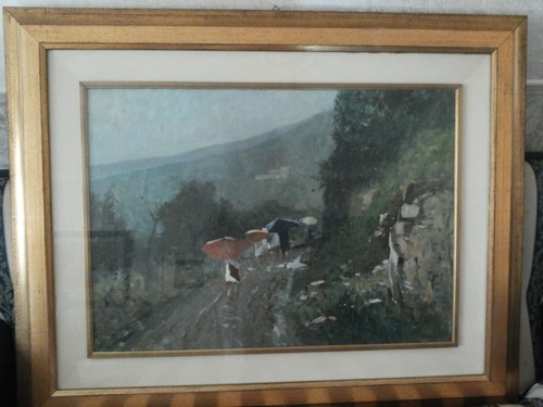 Dipinto olio tela 50 x - x, 70