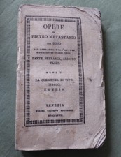 Libro Opere Metastasio Tomo X