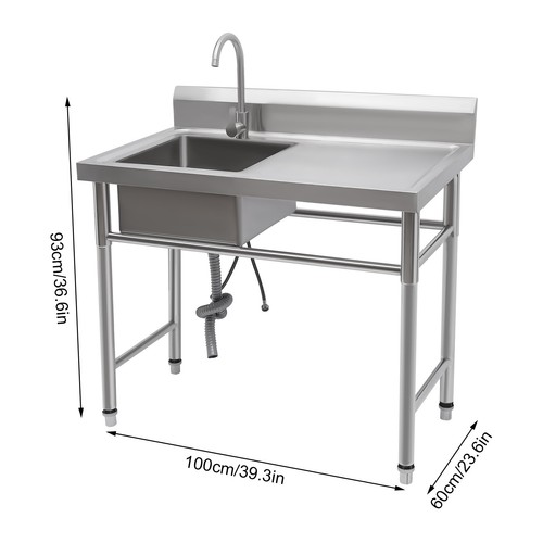 Lavello acciaio inox - acciaio,