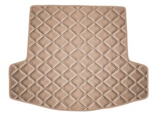 Beige Scuro EcoPelle Trapuntata Tappeto bagagliaio per Chevrolet Captiva 2006-20