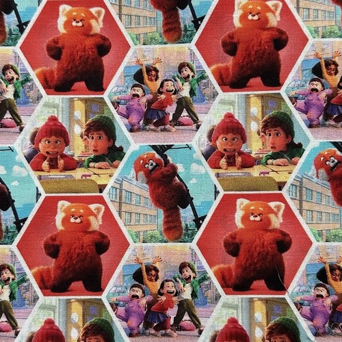 Panda rosso che gira - panda,