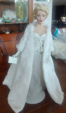 Franklin Mint Marilyn Bambola di porcellana "All About Eve" da collezione