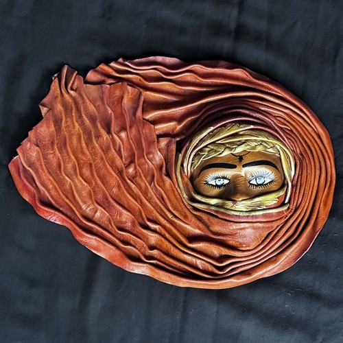 Maschera pelle donna con - in,