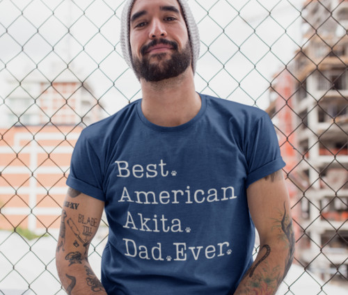 American akita dad shirt - akita,