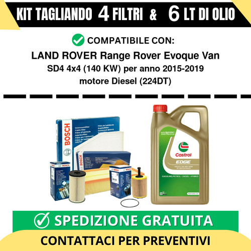 Tagliando per land rover - tagliando,