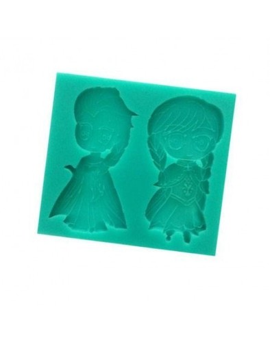 Stampo silicone frozen anna - in,