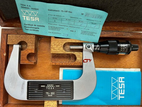 Tesa micrometer 100 mm - tesa,
