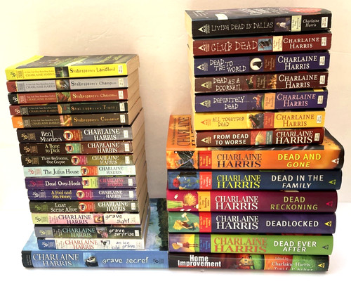 Charlaine harris book lot - charlaine,