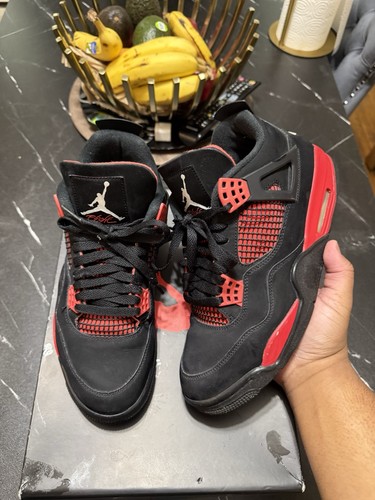 Jordan retro mid - red, thunder