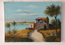 W. Lupo, Olio su tela