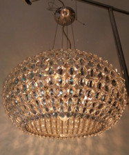 BELLISSIMO LAMPADARIO CROMO