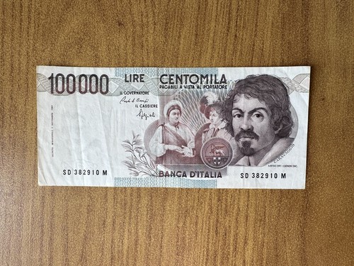 Banconota lire 100000 - banconota,