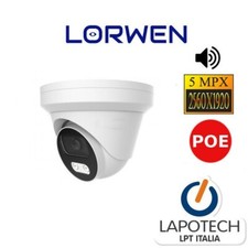 Lorwen IP Camera DL14SR5LPMA POE AUDIO 5 Mpx 5Mpx MICRO SD TELECAMERA SONY SMART