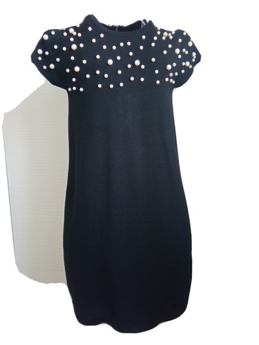 Zara abito corto nero con - zara,