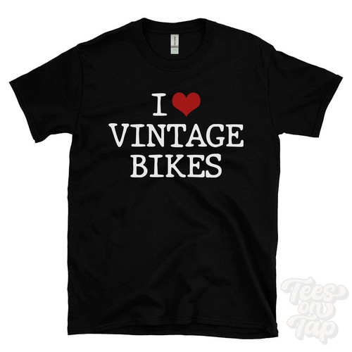 Maglietta love vintage bikes - vintage,