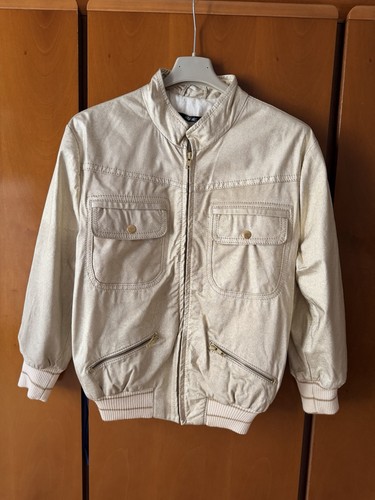 Giacca pelle donna - in, oro