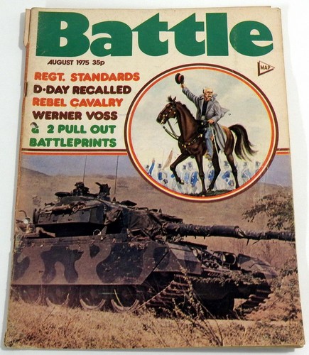 Battle agosto 1975 rivista - battle,