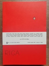 LA CITTA' DI RIGA 2 LA NUOVA FOGLIO EDITRICE MAGDALO MUSSIO BOETTI MAURI 1977