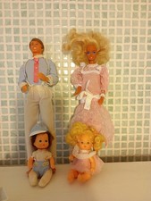 FAMIGLIA CUORE TANDEM X 4 HEART FAMILY BICYCLE 1985 MATTEL New BARBIE #2685