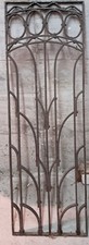 inferiata antica ferro battuto 43 X145 cm 2 pezzi