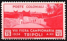 ITALY Libya 1934 -130- 8th