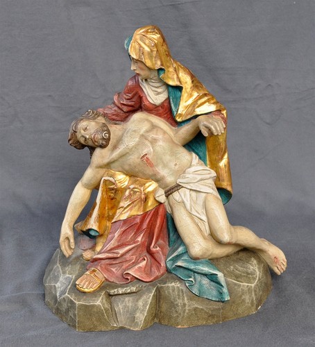 Antico gruppo pietà xix - gruppo,